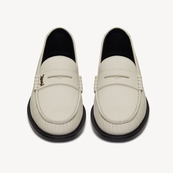 LE LOAFER PENNY SLIPPERS IN SMOOTH LEATHER - Picture 2 of 11